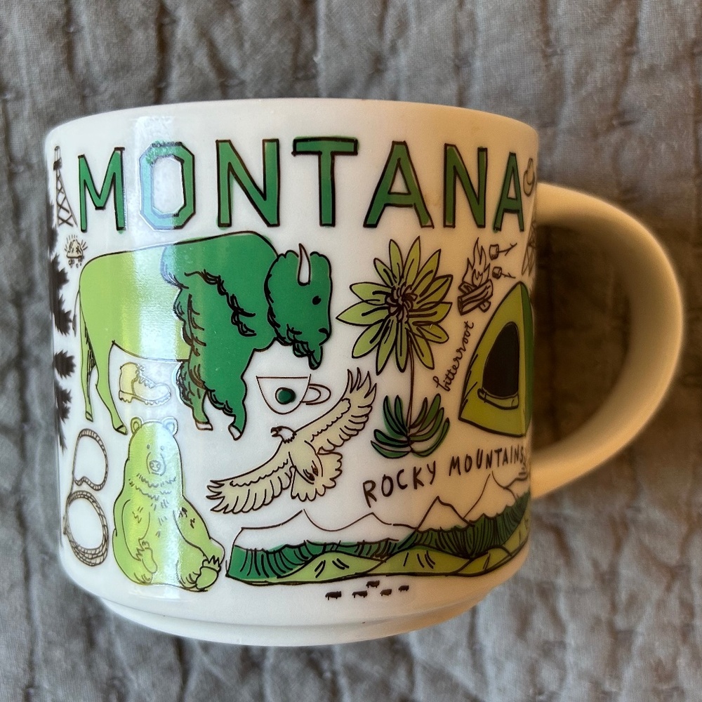 Starbucks Montana 2020 Been There Series Mug